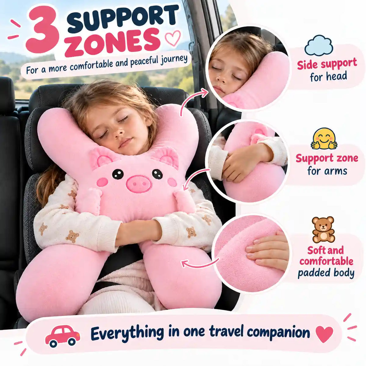 SLUMBUDDY™ Children's Travel Pillow